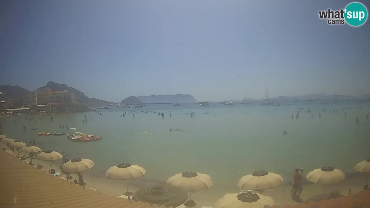 Webcam Terza Spiaggia Golfo Aranci – Vue en direct de la plage