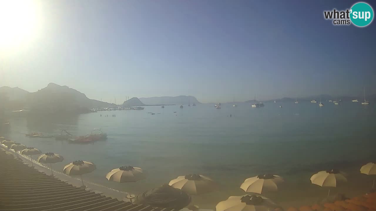 Webcam Terza Spiaggia Golfo Aranci – Vue en direct de la plage