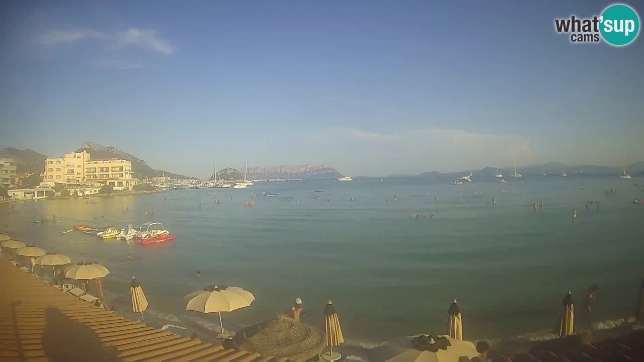 Webcam Terza Spiaggia Golfo Aranci – Liveblick auf den Strand