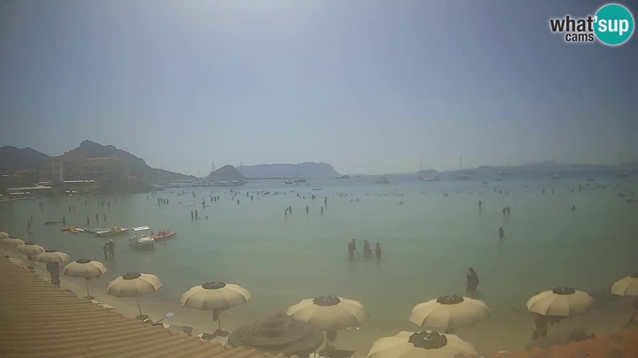 Webcam Terza Spiaggia Golfo Aranci – Liveblick auf den Strand