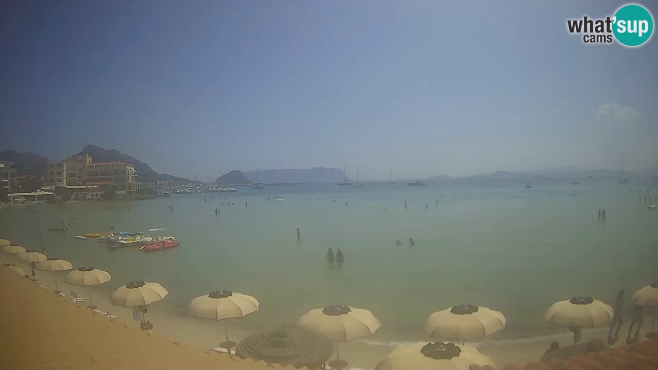 Webcam Terza Spiaggia Golfo Aranci – Vue en direct de la plage