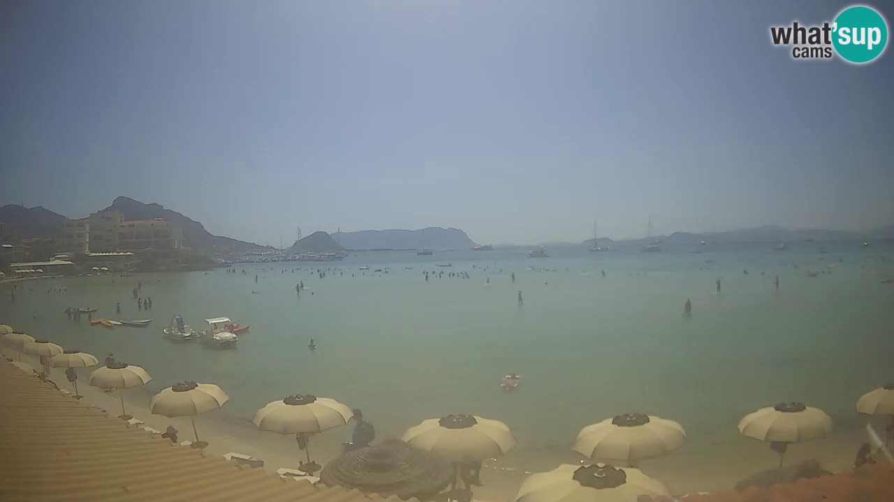 Webcam Terza Spiaggia Golfo Aranci – Vue en direct de la plage