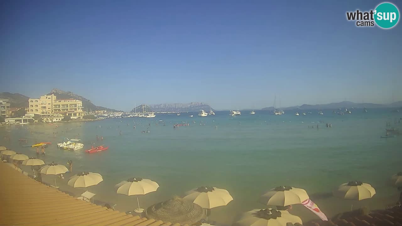 Webcam Terza Spiaggia Golfo Aranci – Liveblick auf den Strand