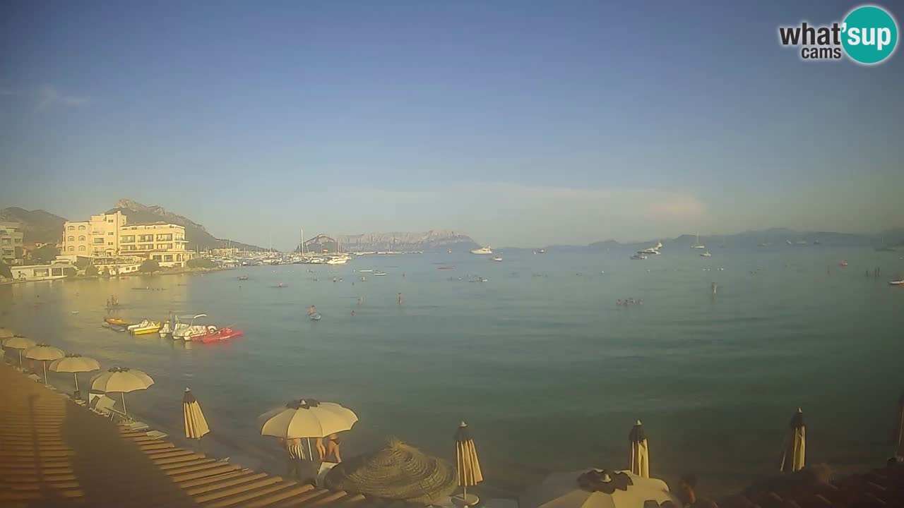 Webcam Terza Spiaggia Golfo Aranci – Vue en direct de la plage