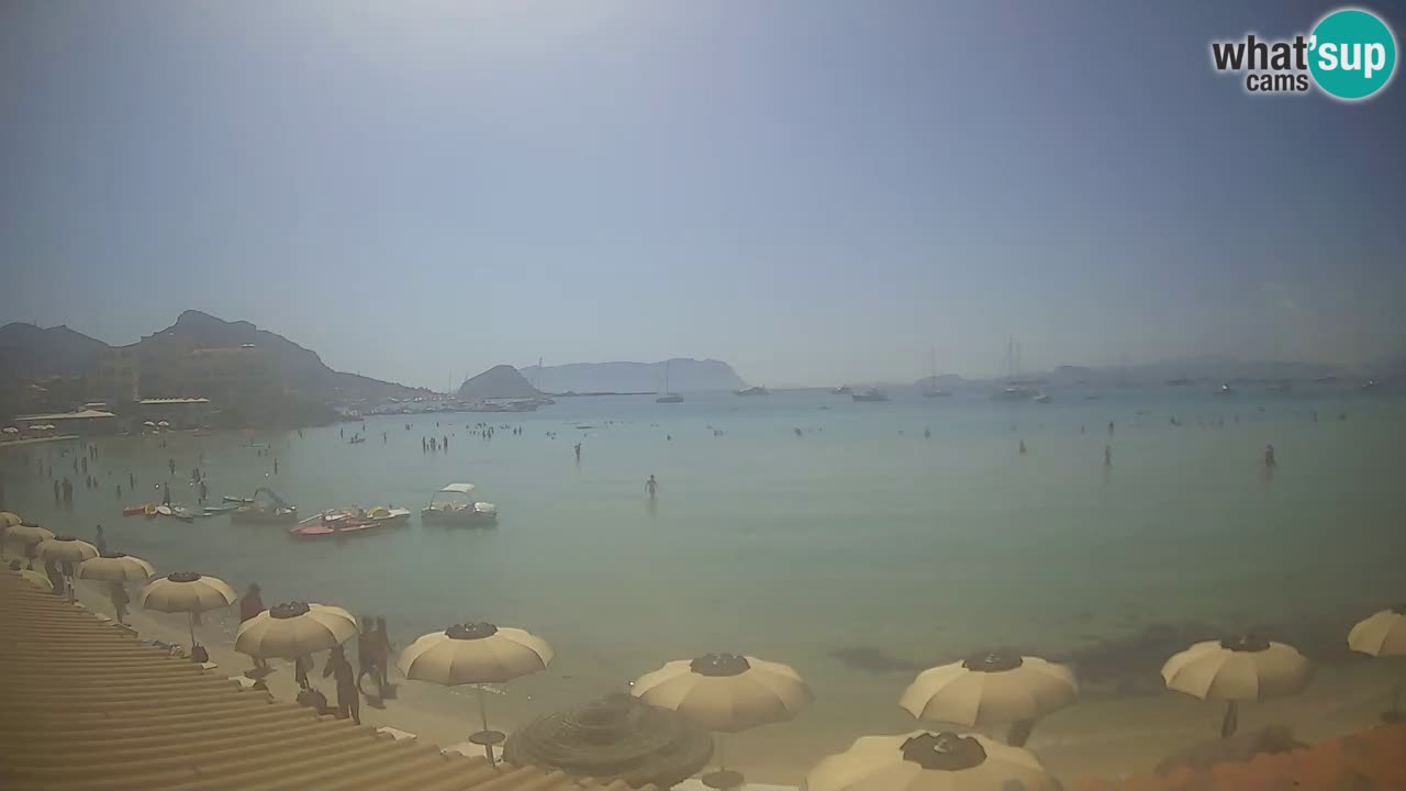 Webcam Terza Spiaggia Golfo Aranci – Vue en direct de la plage