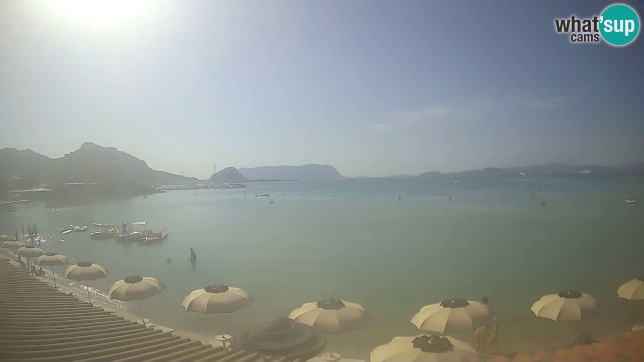 Webcam Terza Spiaggia Golfo Aranci – Liveblick auf den Strand