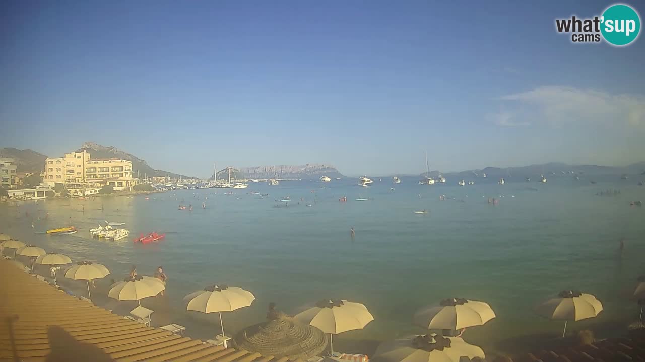 Webcam Terza Spiaggia Golfo Aranci – Vue en direct de la plage