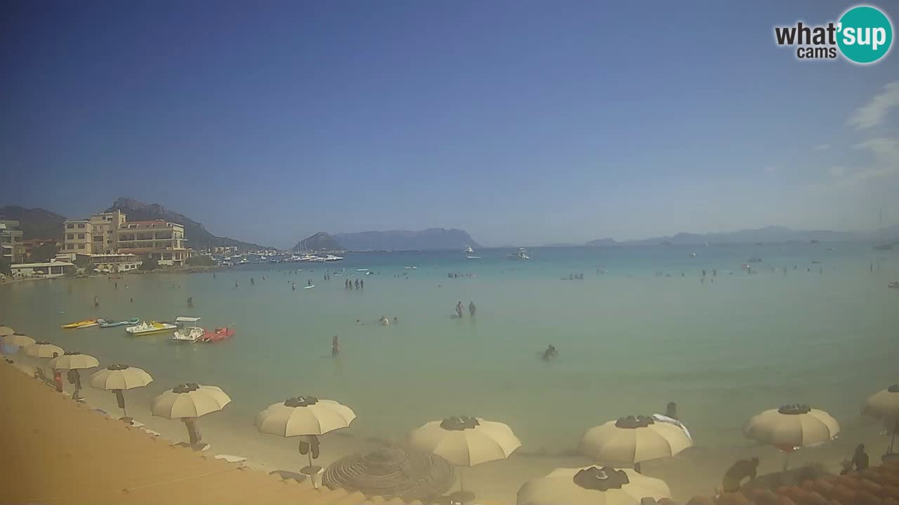 Webcam Terza Spiaggia Golfo Aranci – Liveblick auf den Strand