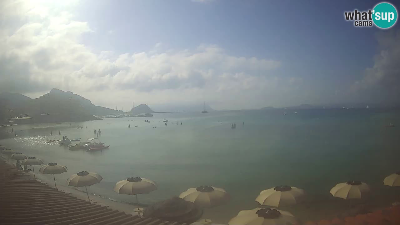Webcam Terza Spiaggia Golfo Aranci – Vista en directo de la playa
