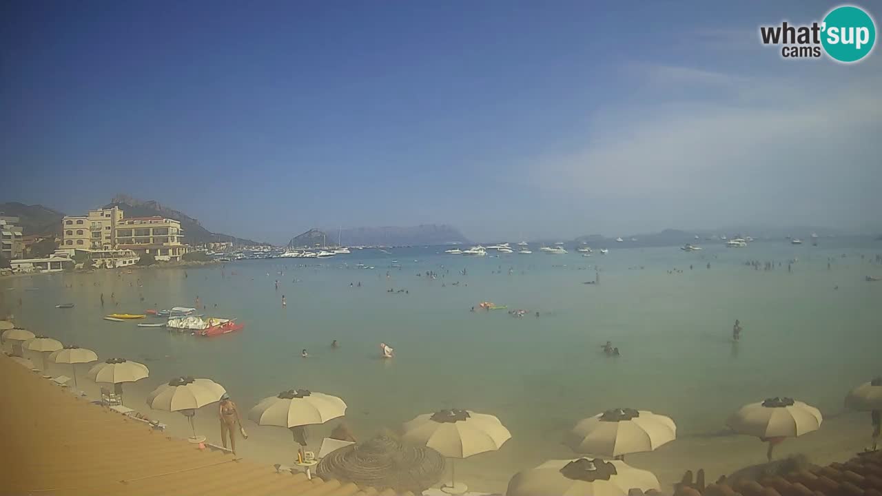 Webcam Terza Spiaggia Golfo Aranci – Liveblick auf den Strand