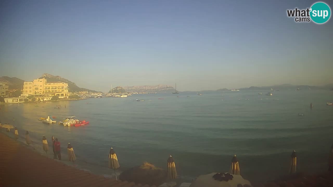 Webcam Terza Spiaggia Golfo Aranci – Liveblick auf den Strand