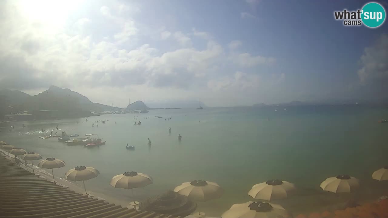 Webcam Terza Spiaggia Golfo Aranci – Liveblick auf den Strand