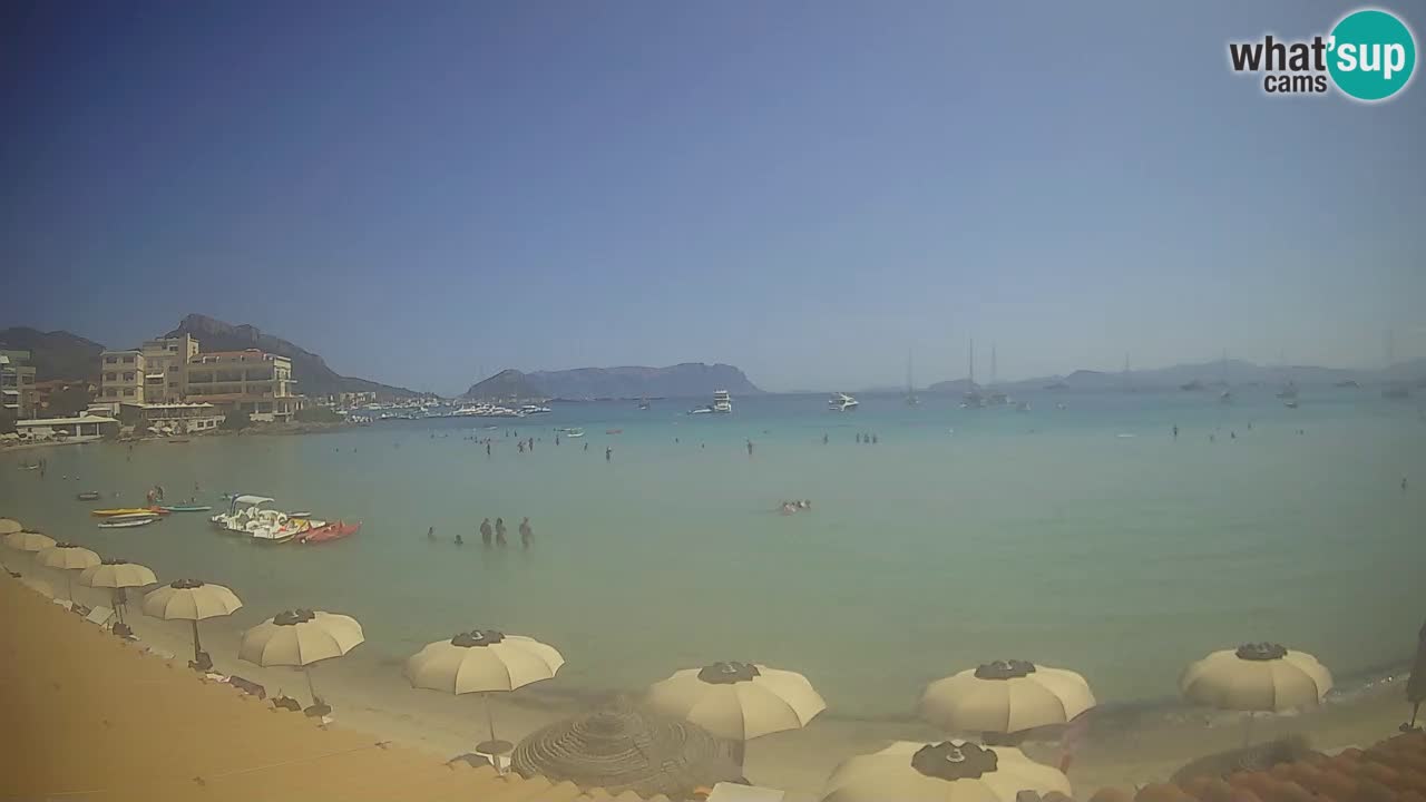 Webcam Terza Spiaggia Golfo Aranci – Vue en direct de la plage