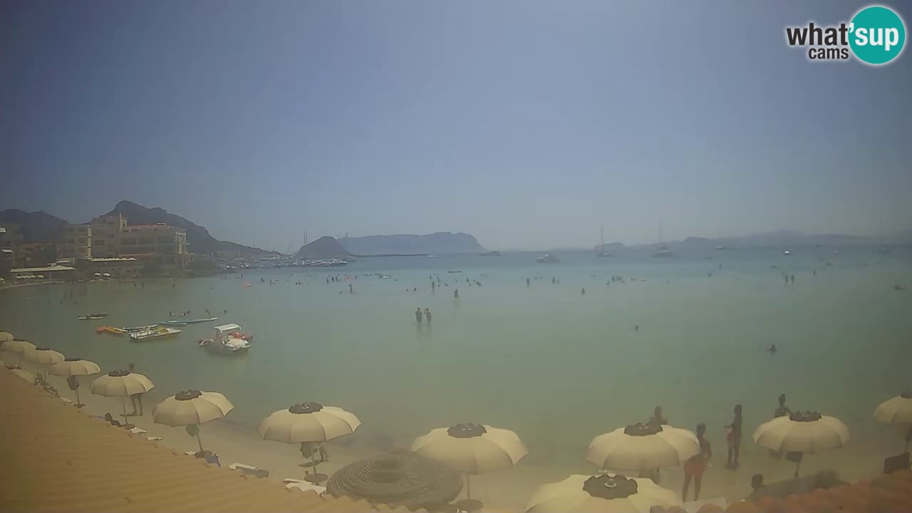 Webcam Terza Spiaggia Golfo Aranci – Vue en direct de la plage