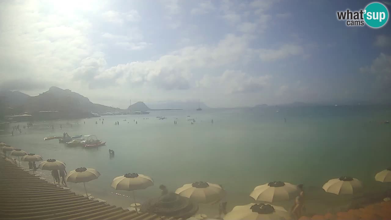 Webcam Terza Spiaggia Golfo Aranci – Vue en direct de la plage
