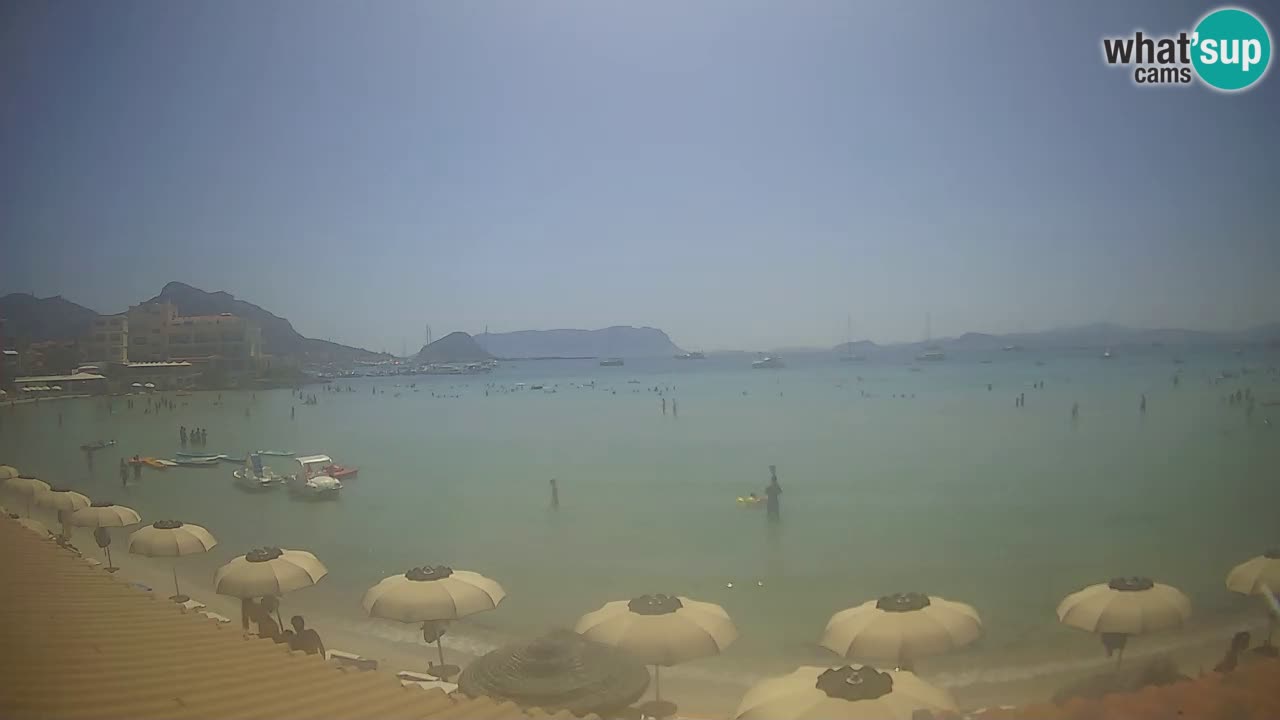 Webcam Terza Spiaggia Golfo Aranci – Vue en direct de la plage