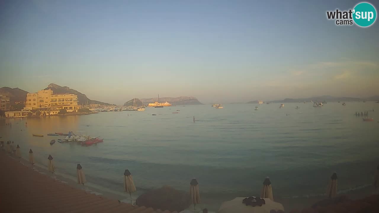 Webcam Terza Spiaggia Golfo Aranci – Liveblick auf den Strand