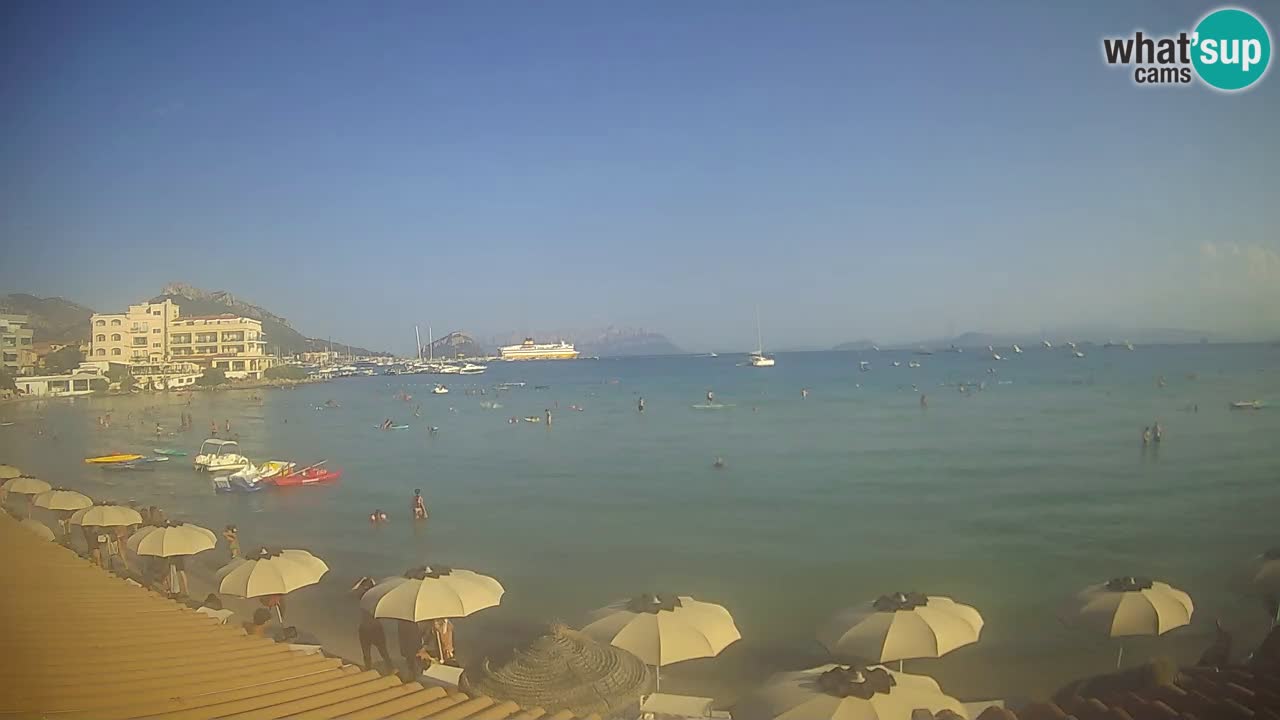 Webcam Terza Spiaggia Golfo Aranci – Vista mare in diretta