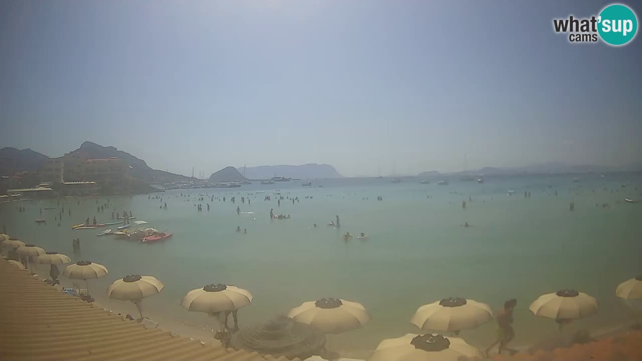 Webcam Terza Spiaggia Golfo Aranci – Vue en direct de la plage
