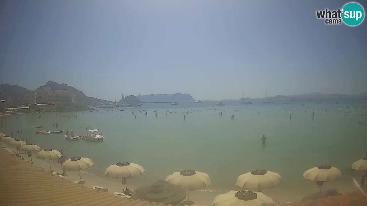 Webcam Terza Spiaggia Golfo Aranci – Vue en direct de la plage