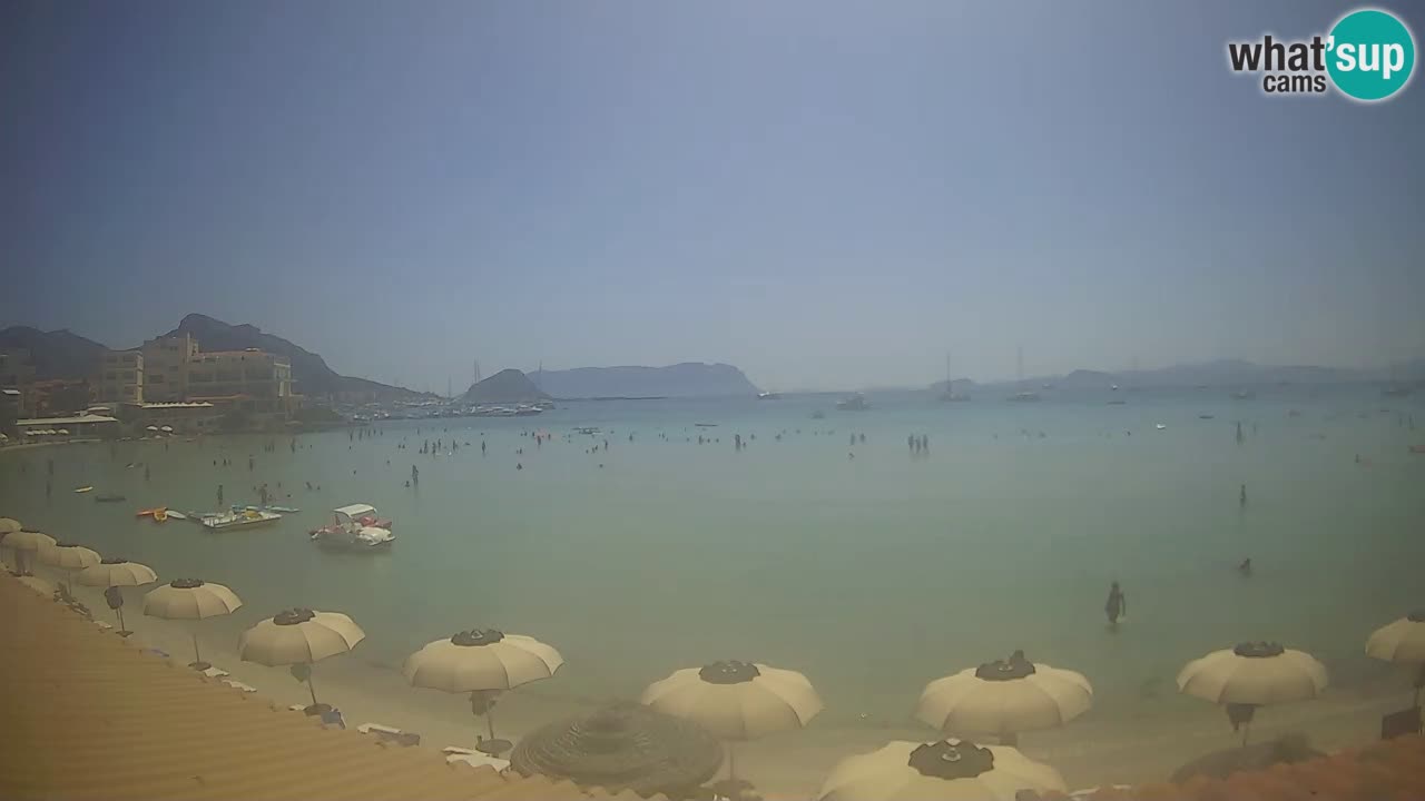 Webcam Terza Spiaggia Golfo Aranci – Vista en directo de la playa