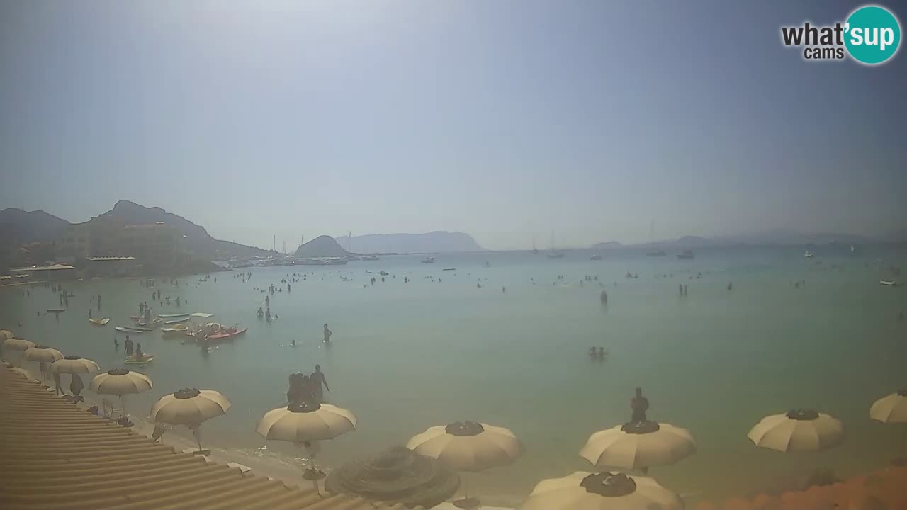 Webcam Terza Spiaggia Golfo Aranci – Liveblick auf den Strand