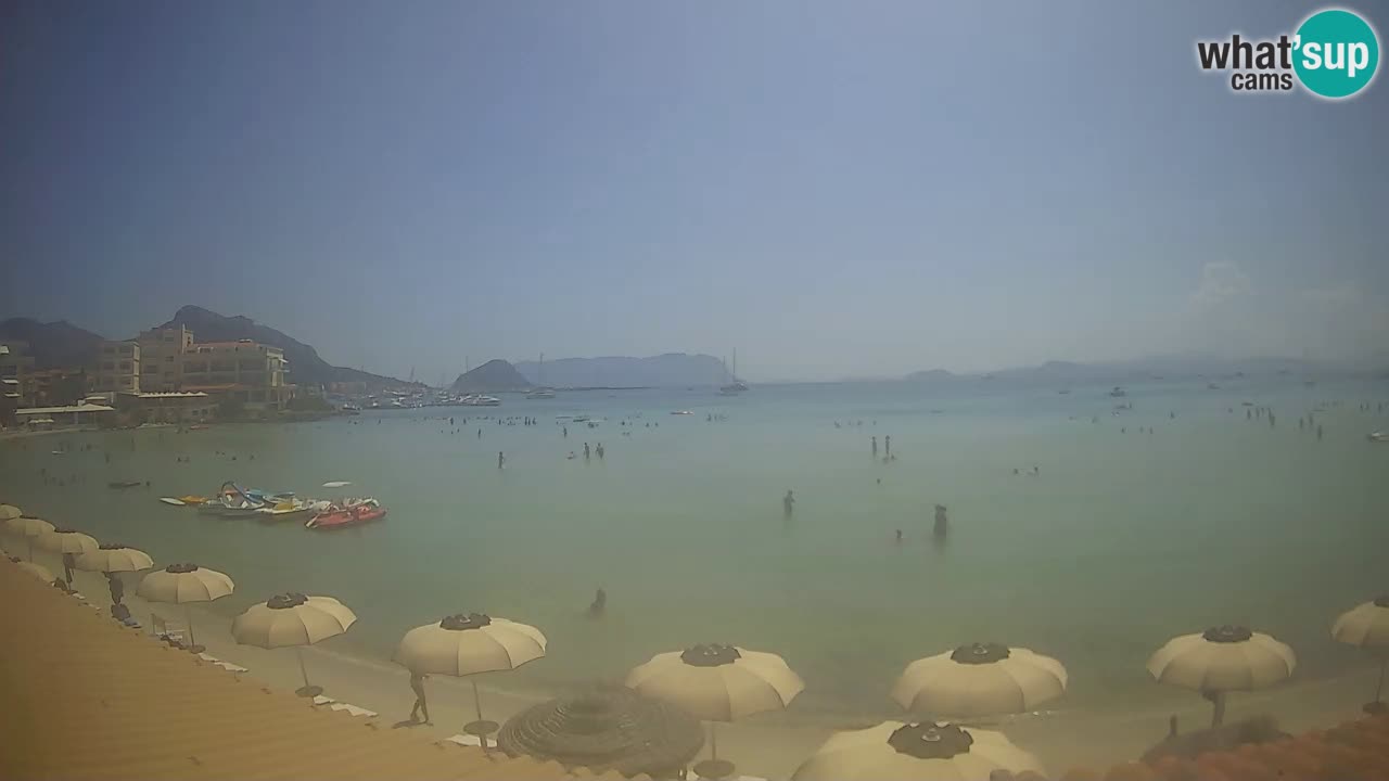 Webcam Terza Spiaggia Golfo Aranci – Vue en direct de la plage