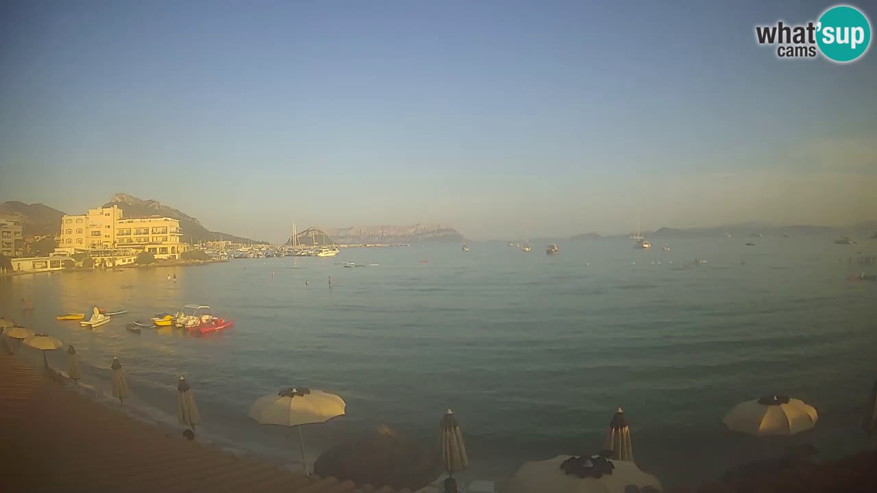 Webcam Terza Spiaggia Golfo Aranci – Vue en direct de la plage