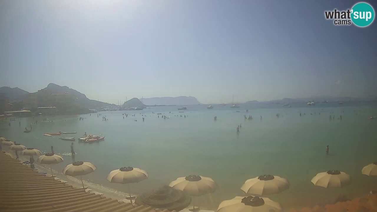 Webcam Terza Spiaggia Golfo Aranci – Liveblick auf den Strand