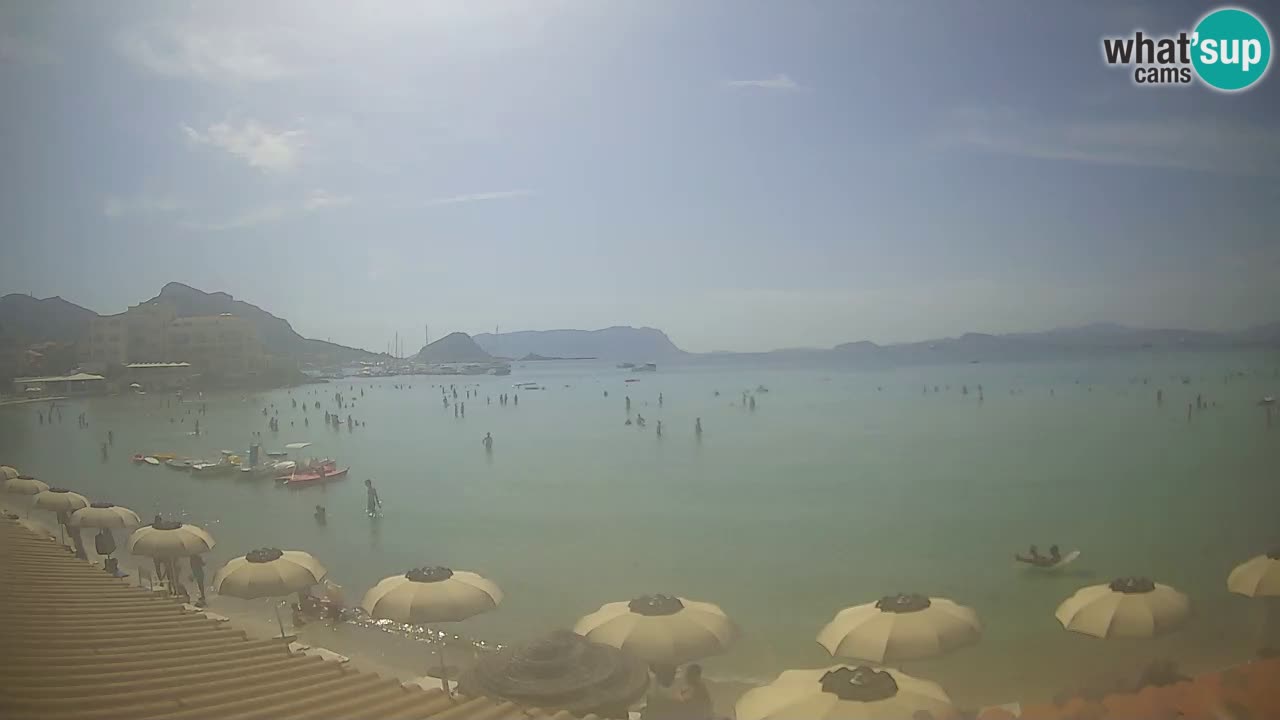 Webcam Terza Spiaggia Golfo Aranci – Vue en direct de la plage
