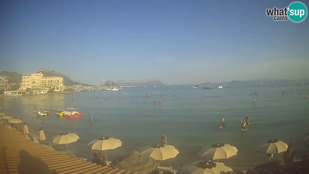 Webcam Terza Spiaggia Golfo Aranci – Vue en direct de la plage