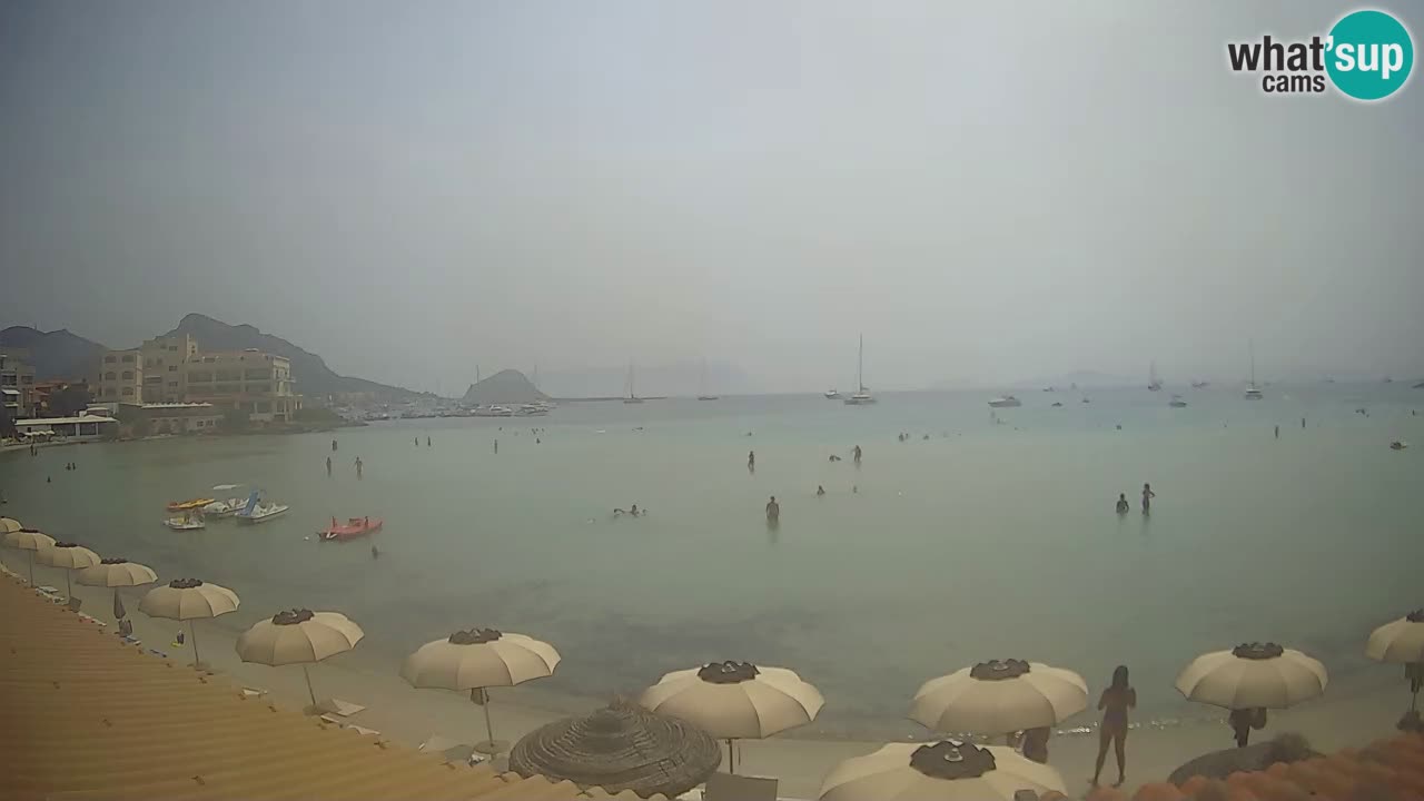 Webcam Terza Spiaggia Golfo Aranci – Liveblick auf den Strand