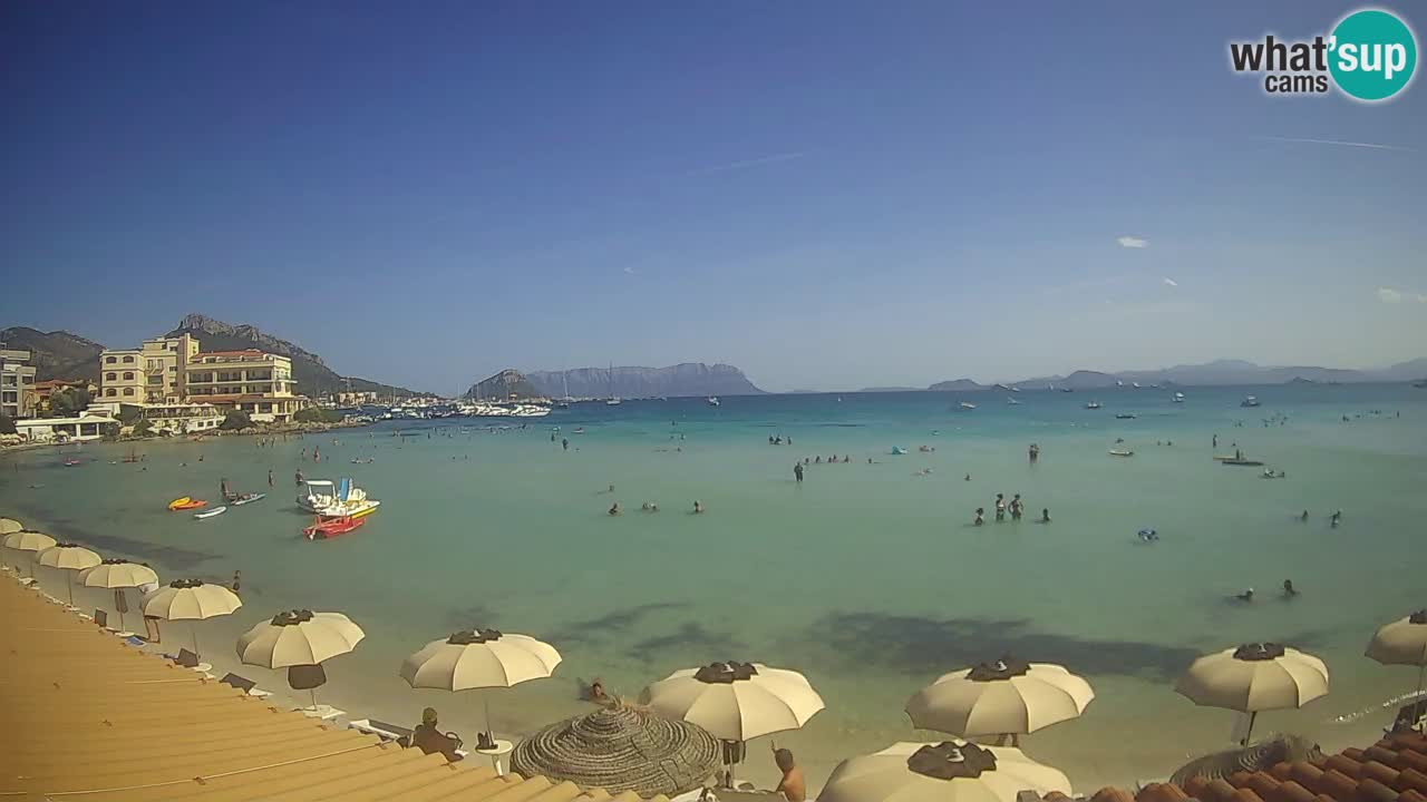 Webcam Terza Spiaggia Golfo Aranci – Vista en directo de la playa