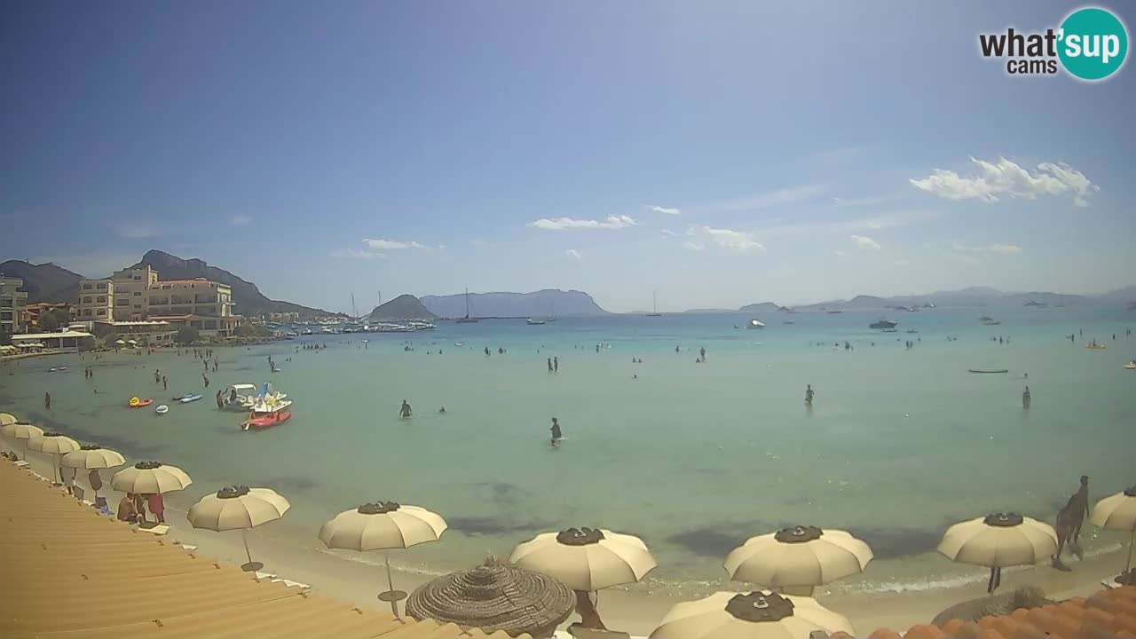 Webcam Terza Spiaggia Golfo Aranci – Liveblick auf den Strand