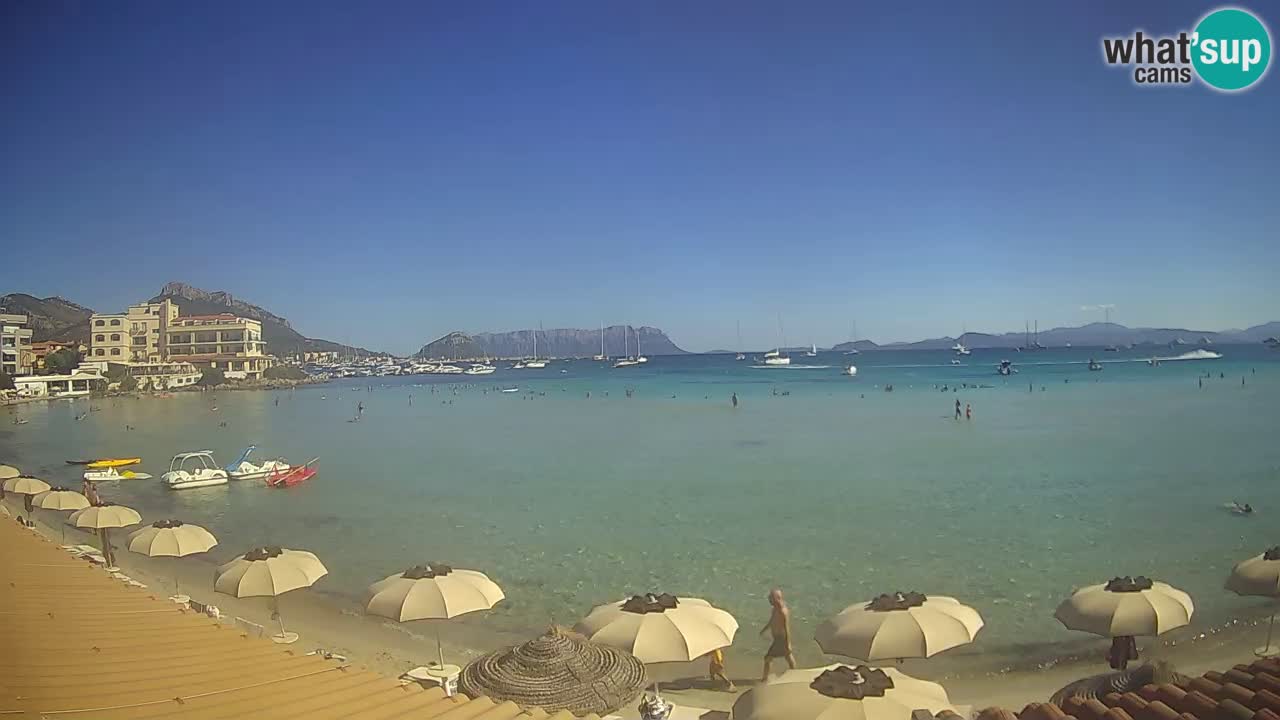 Webcam Terza Spiaggia Golfo Aranci – Vue en direct de la plage