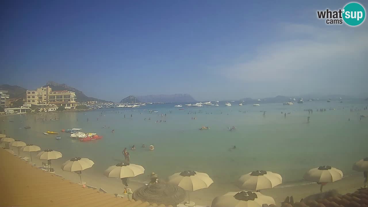 Webcam Terza Spiaggia Golfo Aranci – Vue en direct de la plage