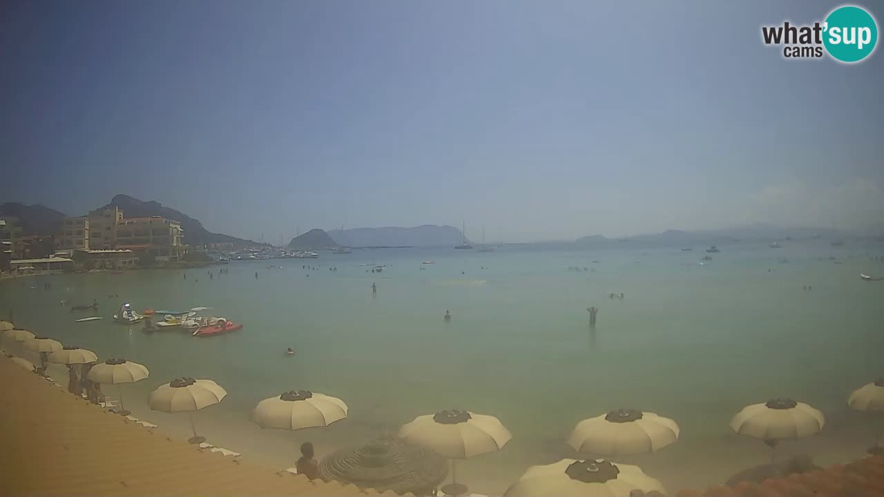 Webcam Terza Spiaggia Golfo Aranci – Liveblick auf den Strand