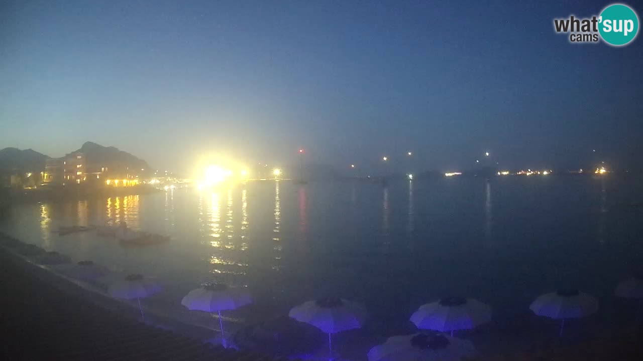 Webcam Terza Spiaggia Golfo Aranci – Vue en direct de la plage