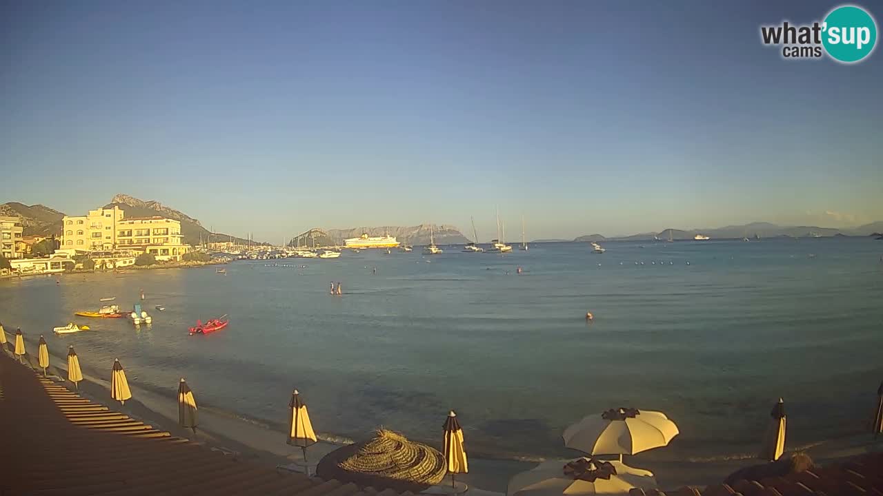 Webcam Terza Spiaggia Golfo Aranci – Vista en directo de la playa