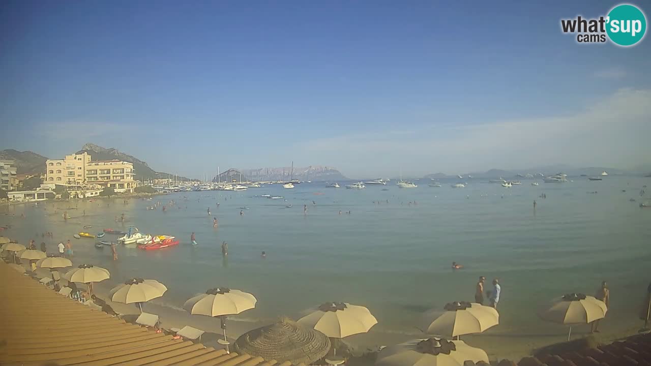 Webcam Terza Spiaggia Golfo Aranci – Liveblick auf den Strand