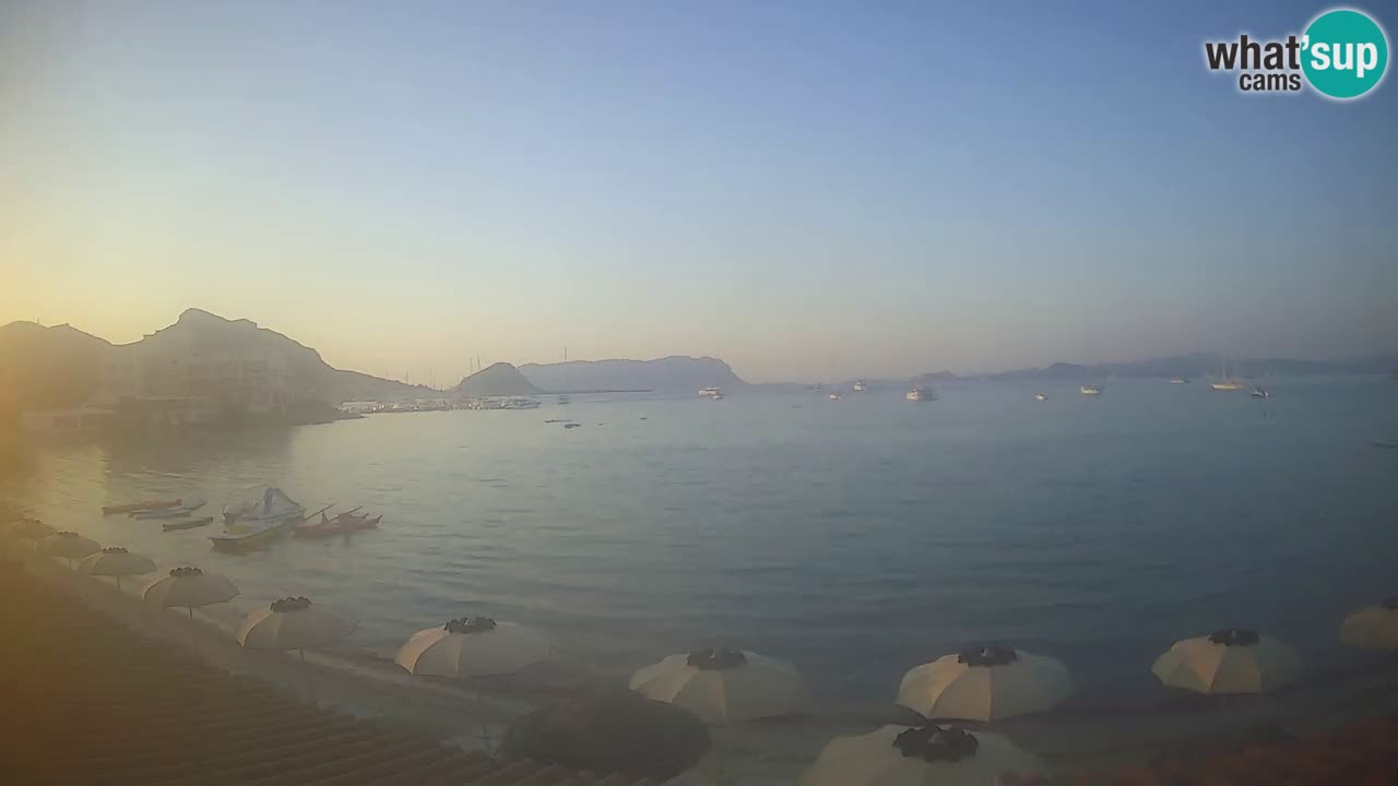 Webcam Terza Spiaggia Golfo Aranci – Liveblick auf den Strand