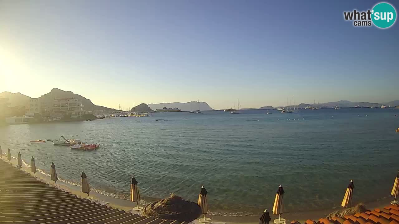 Webcam Terza Spiaggia Golfo Aranci – Vue en direct de la plage
