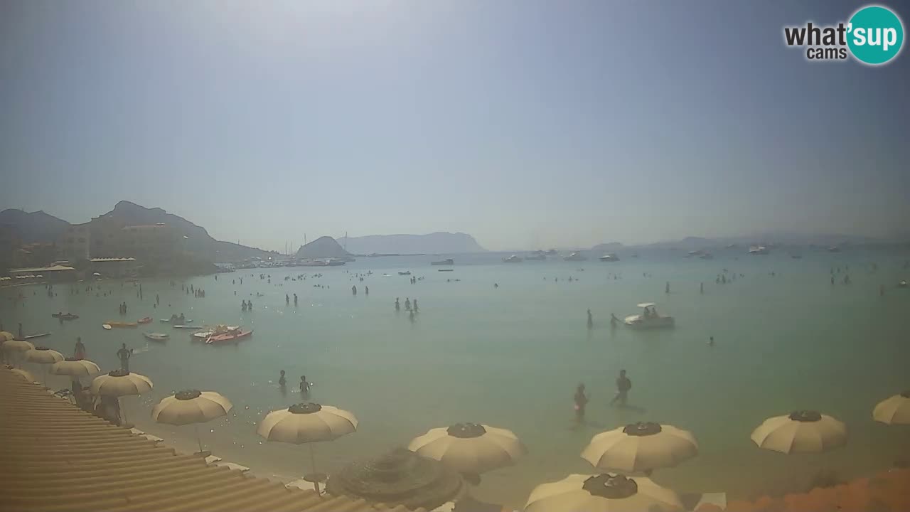 Webcam Terza Spiaggia Golfo Aranci – Vue en direct de la plage