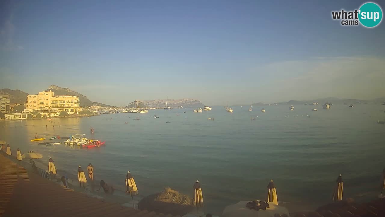 Webcam Terza Spiaggia Golfo Aranci – Liveblick auf den Strand
