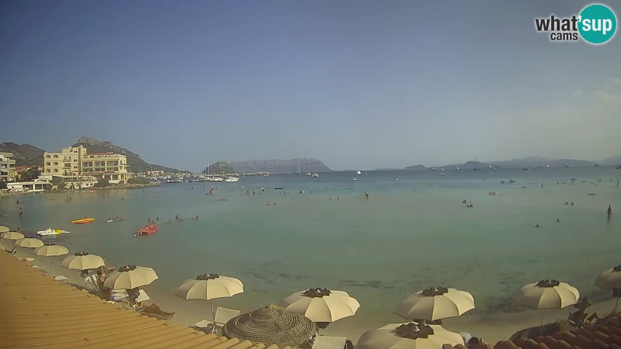 Webcam Terza Spiaggia Golfo Aranci – Vue en direct de la plage