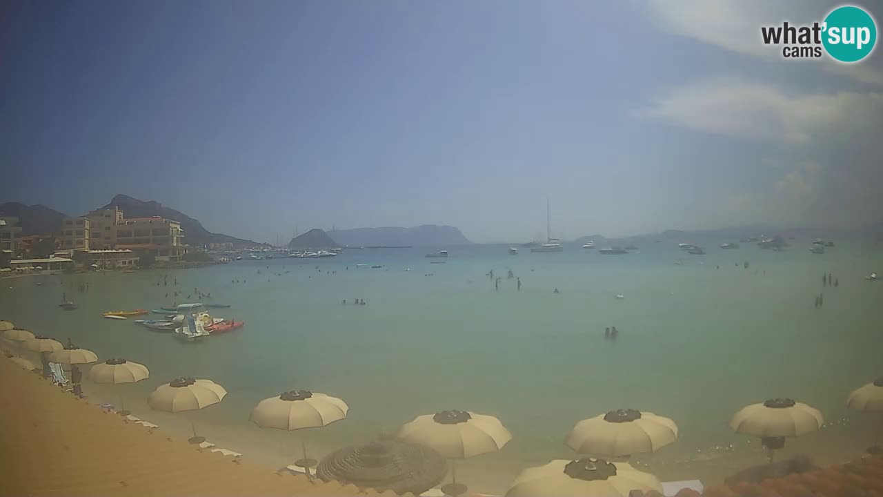 Webcam Terza Spiaggia Golfo Aranci – Vue en direct de la plage