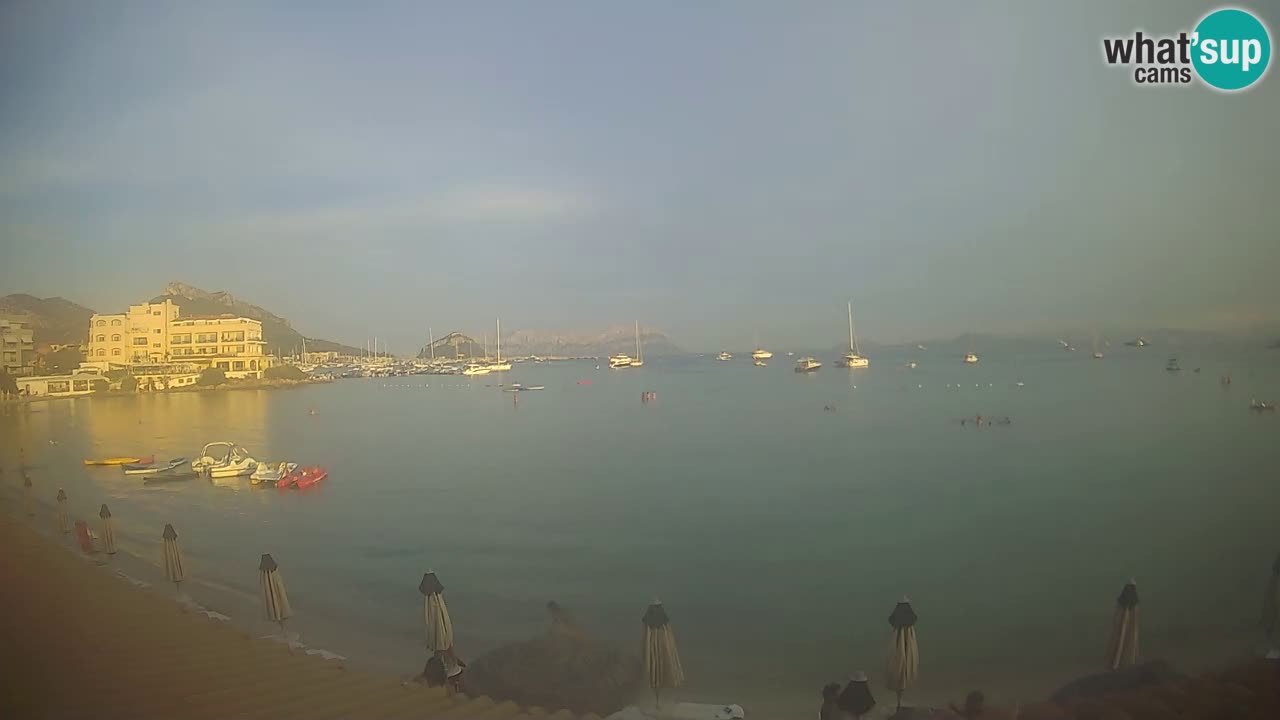 Webcam Terza Spiaggia Golfo Aranci – Vue en direct de la plage