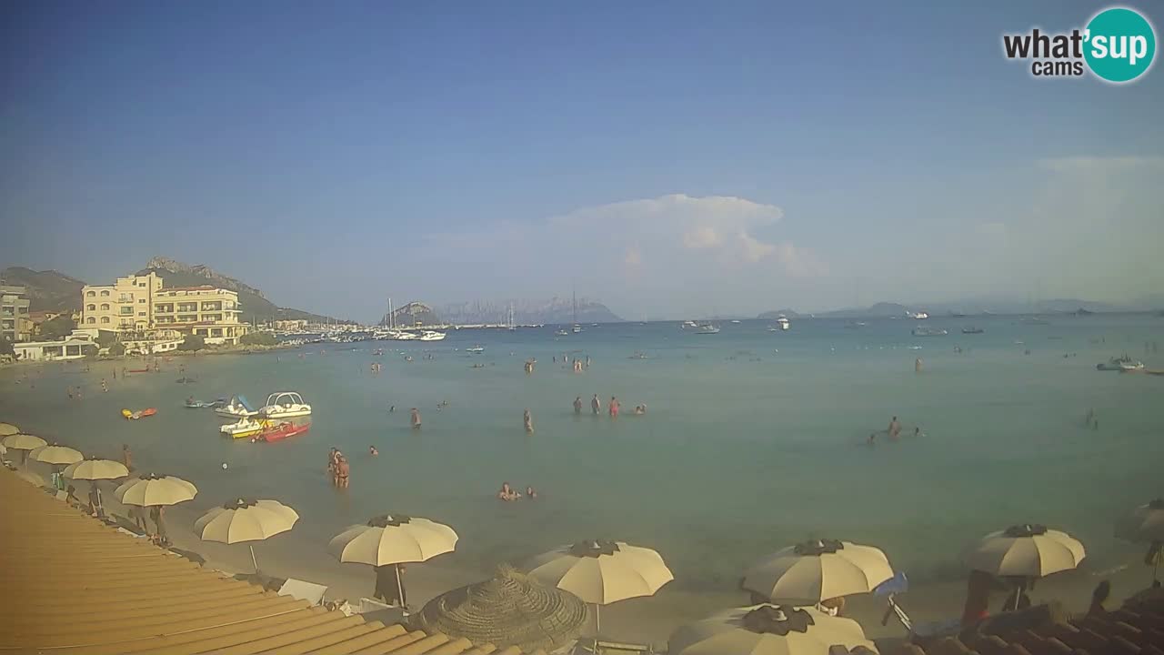 Webcam Terza Spiaggia Golfo Aranci – Liveblick auf den Strand