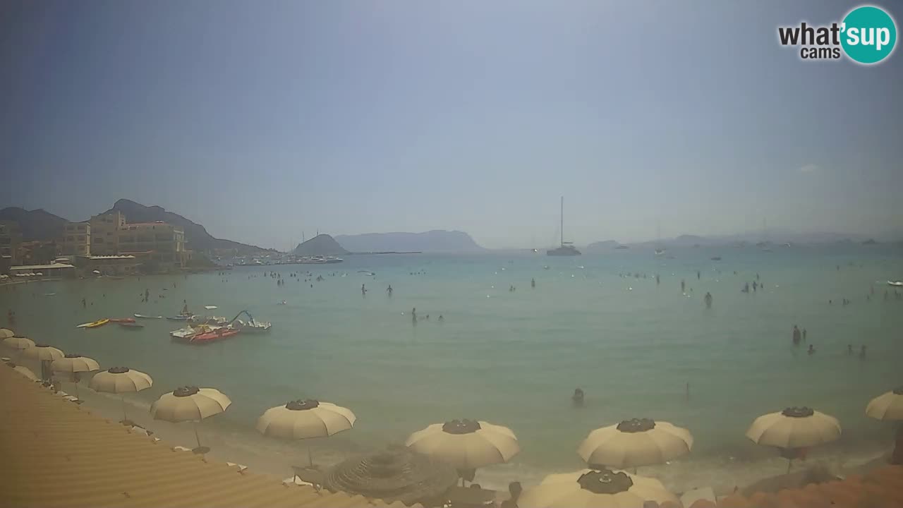 Webcam Terza Spiaggia Golfo Aranci – Vista en directo de la playa