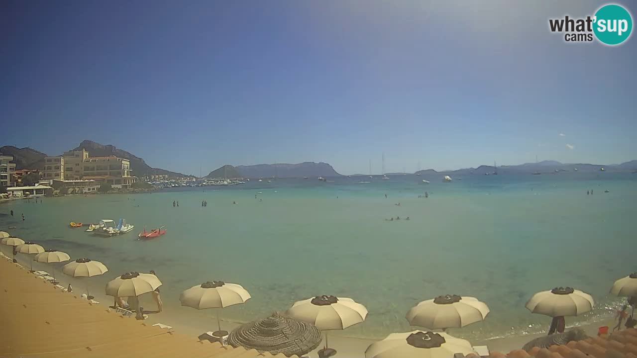 Webcam Terza Spiaggia Golfo Aranci – Vista en directo de la playa